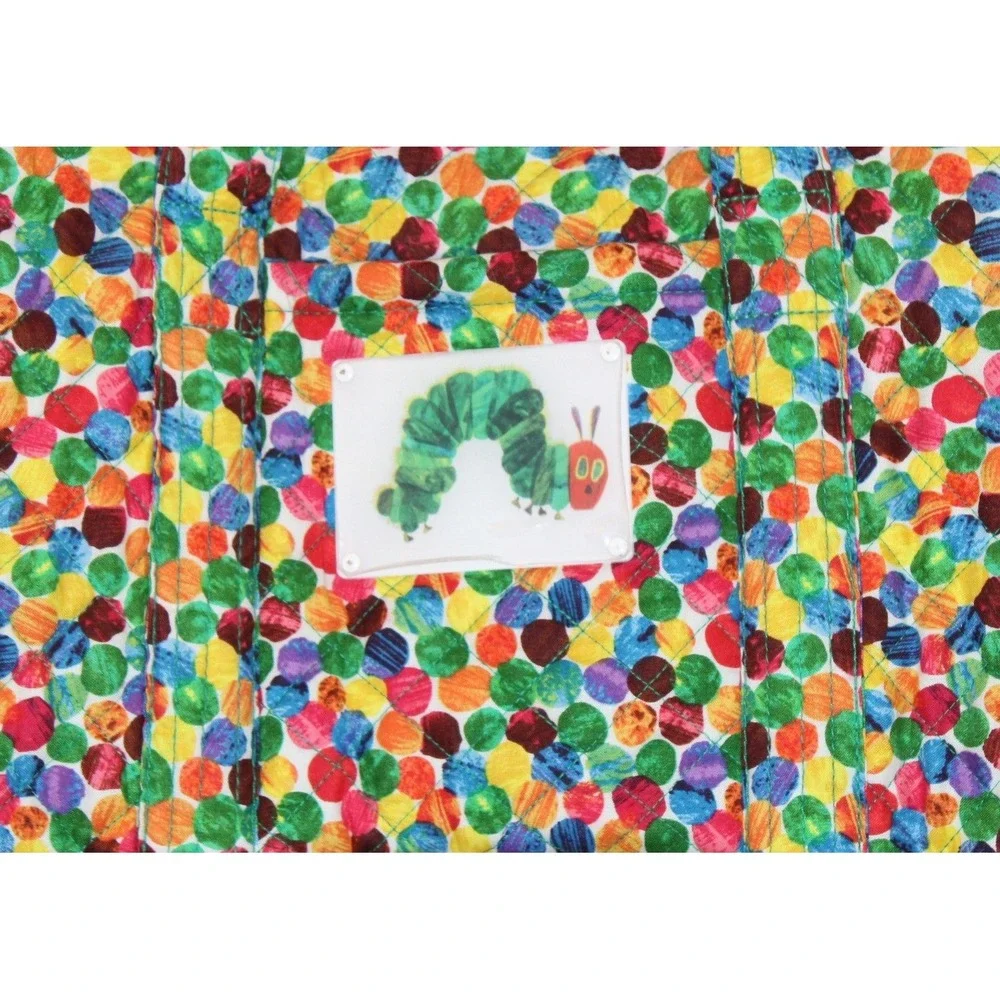 Quilted Koala The Very Hungry Caterpillar bag by Eric Carle duffel bag zip tote